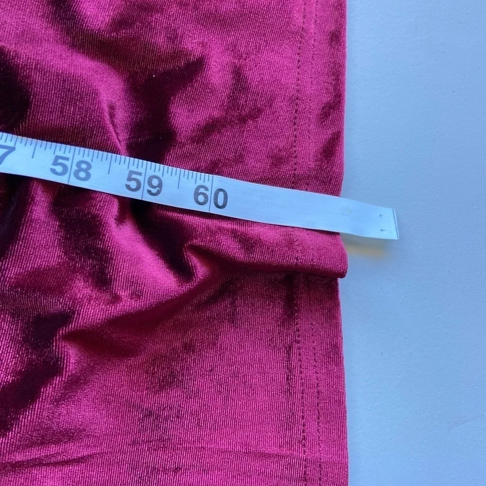 Baltic Born Meghan True Wrap Dress Velvet Maxi Sz L NWT Formal Event Wedding - Picture 9 of 9